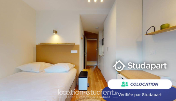 Colocation étudiante Studio &agrave; Paris 17ème arrondissement (75017)