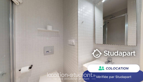 Colocation étudiante Studio &agrave; Paris 17ème arrondissement (75017)