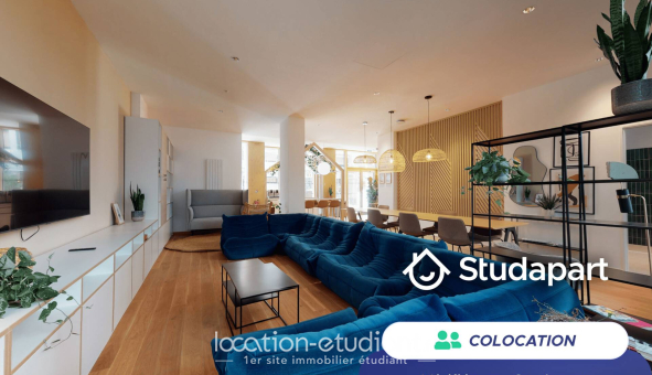 Colocation étudiante Studio &agrave; Paris 17ème arrondissement (75017)