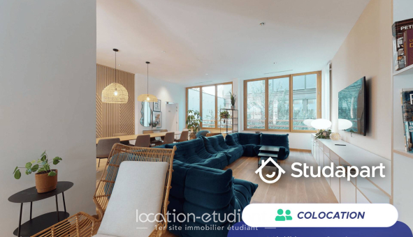 Colocation étudiante Studio &agrave; Paris 17ème arrondissement (75017)