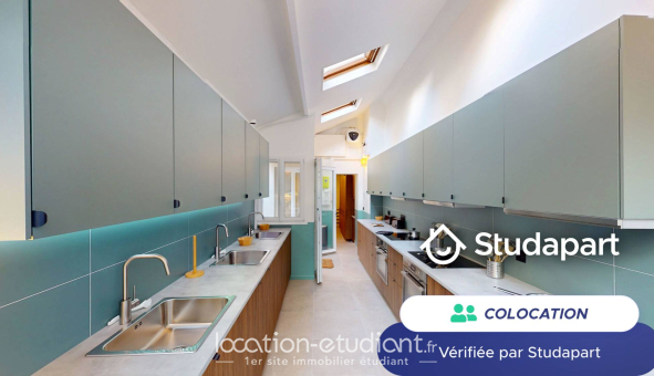 Colocation étudiante Studio &agrave; Paris 17ème arrondissement (75017)