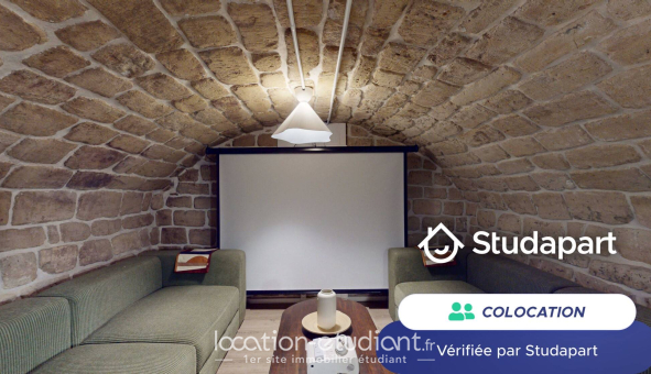 Colocation étudiante Studio &agrave; Paris 17ème arrondissement (75017)