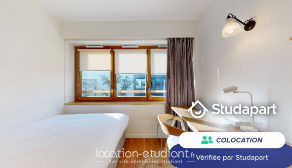 Colocation étudiante Studio &agrave; Paris 17ème arrondissement (75017)