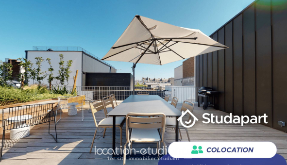 Colocation étudiante Studio &agrave; Paris 17ème arrondissement (75017)