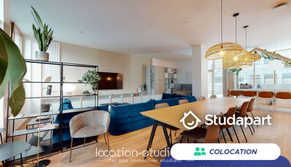 Colocation étudiante Studio &agrave; Paris 17ème arrondissement (75017)