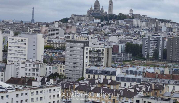 Colocation étudiante T4 &agrave; Paris 18ème arrondissement (75018)