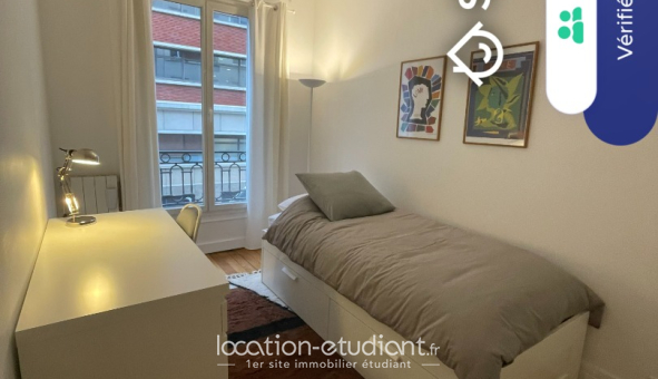 Colocation étudiante Studio &agrave; Paris 18ème arrondissement (75018)