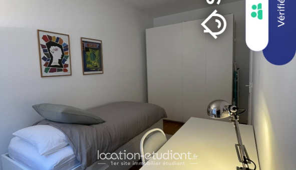 Colocation étudiante Studio &agrave; Paris 18ème arrondissement (75018)