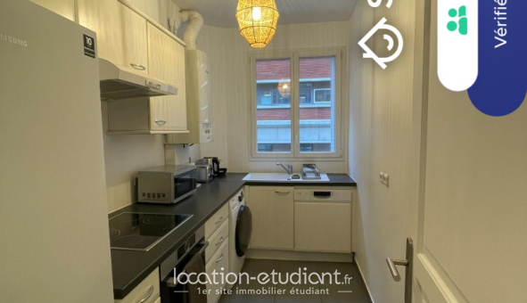 Colocation étudiante Studio &agrave; Paris 18ème arrondissement (75018)
