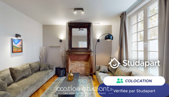 Colocation étudiante Studio &agrave; Paris 18ème arrondissement (75018)