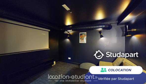 Colocation étudiante Studio &agrave; Paris 18ème arrondissement (75018)