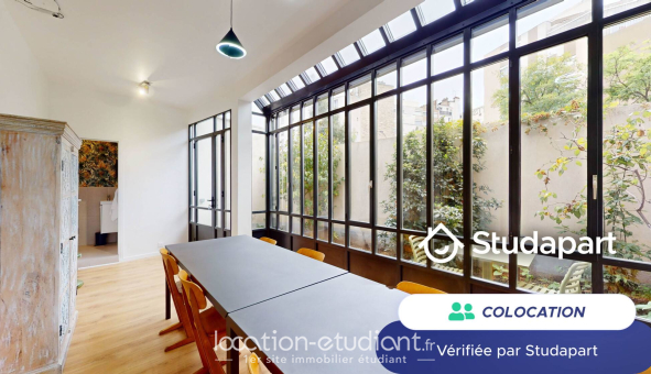 Colocation étudiante Studio &agrave; Paris 18ème arrondissement (75018)