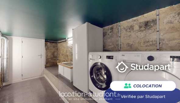 Colocation étudiante Studio &agrave; Paris 18ème arrondissement (75018)