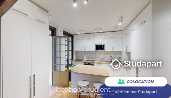 Colocation étudiante Studio &agrave; Paris 18ème arrondissement (75018)