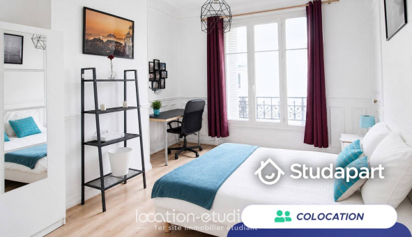 Colocation étudiante T3 &agrave; Paris 18ème arrondissement (75018)