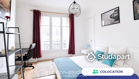 Colocation étudiante T3 &agrave; Paris 18ème arrondissement (75018)