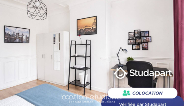 Colocation étudiante T3 &agrave; Paris 18ème arrondissement (75018)