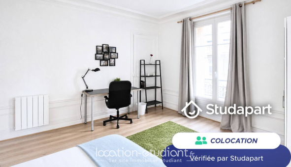 Colocation étudiante T3 &agrave; Paris 18ème arrondissement (75018)