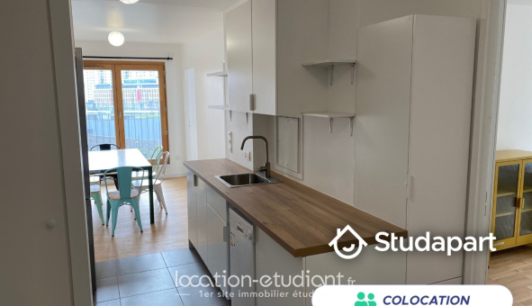 Colocation étudiante Duplex &agrave; Paris 18ème arrondissement (75018)