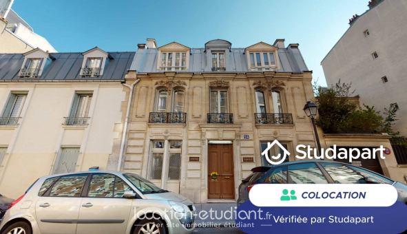 Colocation étudiante Studio &agrave; Paris 18ème arrondissement (75018)