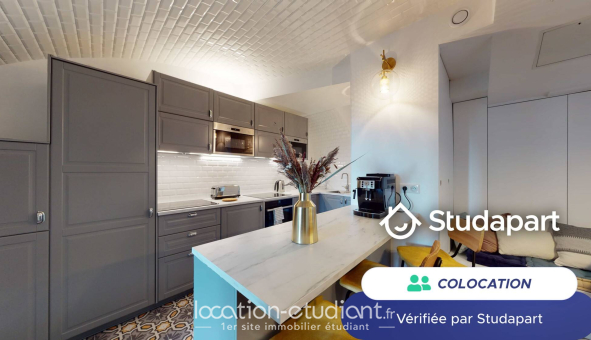 Colocation étudiante Studio &agrave; Paris 18ème arrondissement (75018)
