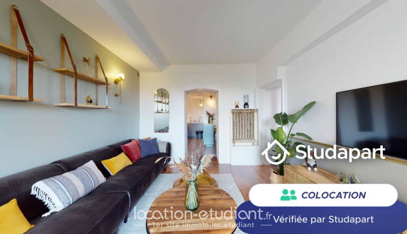 Colocation étudiante Studio &agrave; Paris 18ème arrondissement (75018)