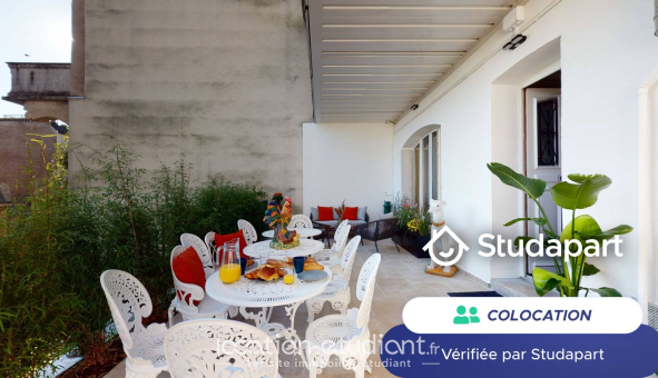 Colocation étudiante Studio &agrave; Paris 18ème arrondissement (75018)