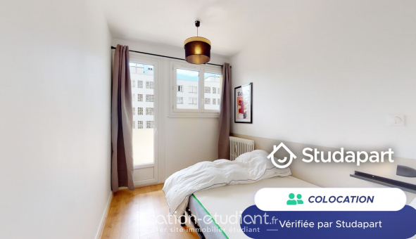 Colocation étudiante T1 à Paris 19ème arrondissement (75019)