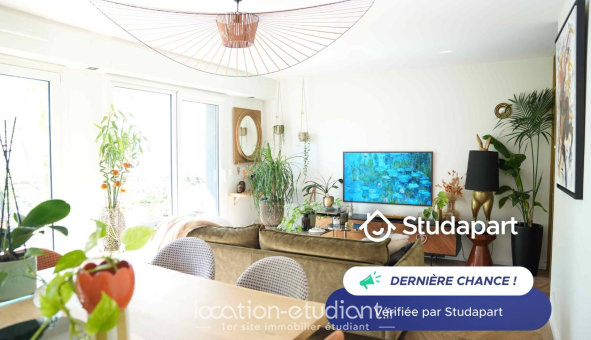 Colocation étudiante Studio &agrave; Paris 19ème arrondissement (75019)
