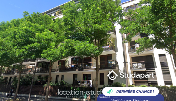 Colocation étudiante Studio &agrave; Paris 19ème arrondissement (75019)