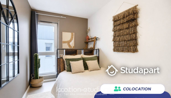 Colocation étudiante Studio &agrave; Paris 19ème arrondissement (75019)