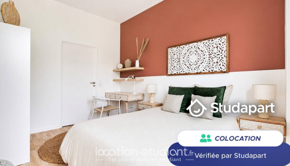 Colocation étudiante Studio &agrave; Paris 19ème arrondissement (75019)