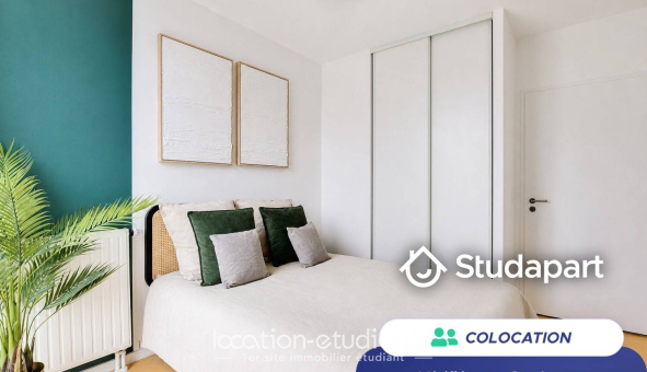 Colocation étudiante Studio &agrave; Paris 19ème arrondissement (75019)