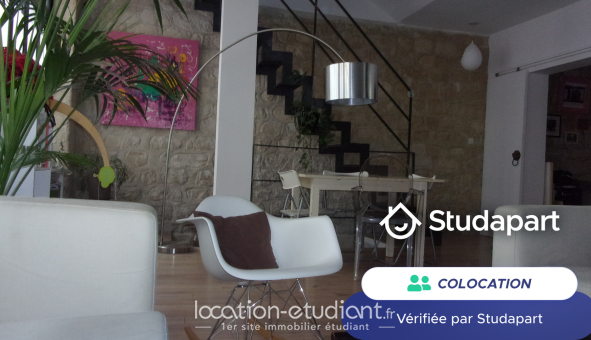 Colocation étudiante Studio &agrave; Paris 19ème arrondissement (75019)
