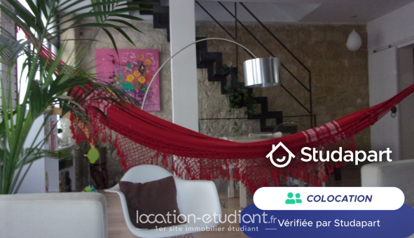 Colocation étudiante Studio &agrave; Paris 19ème arrondissement (75019)