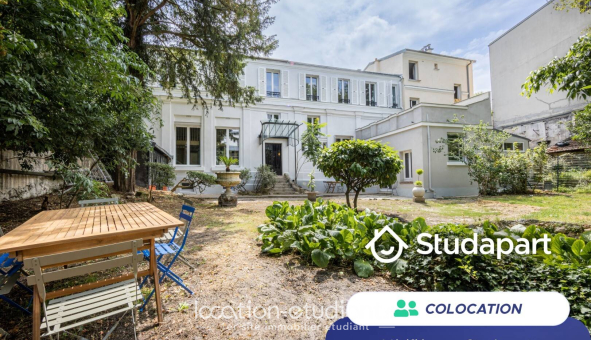 Colocation étudiante Studio &agrave; Paris 19ème arrondissement (75019)