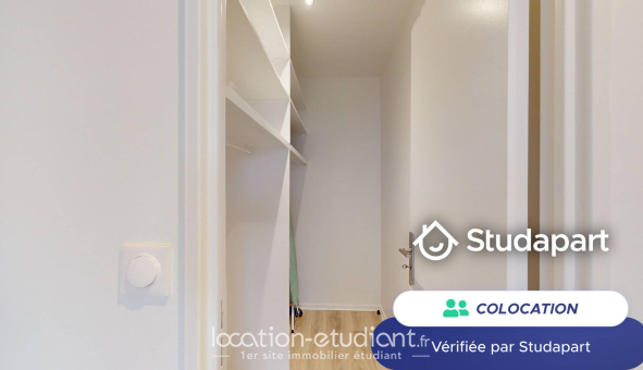 Colocation étudiante Studio &agrave; Paris 19ème arrondissement (75019)