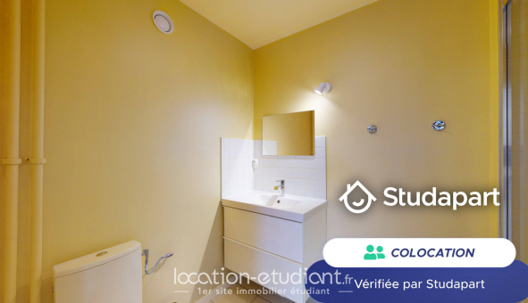 Colocation étudiante Studio &agrave; Paris 19ème arrondissement (75019)