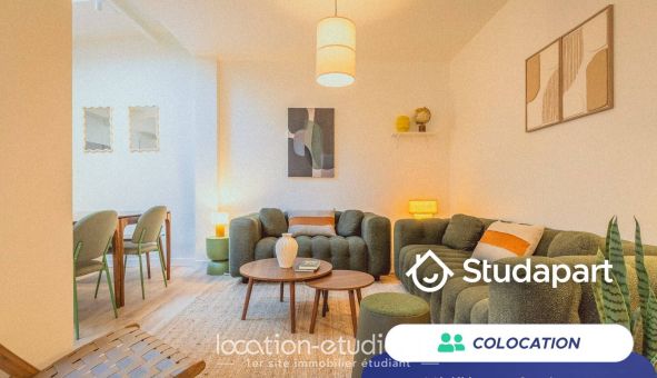 Colocation étudiante Studio &agrave; Paris 19ème arrondissement (75019)
