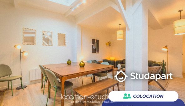 Colocation étudiante Studio &agrave; Paris 19ème arrondissement (75019)