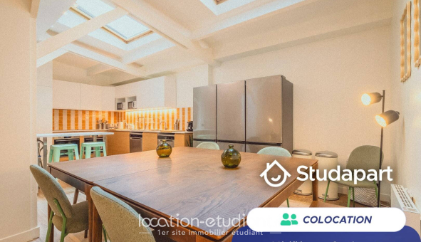 Colocation étudiante Studio &agrave; Paris 19ème arrondissement (75019)