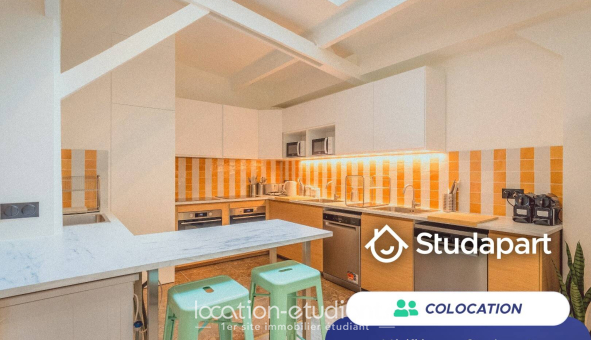Colocation étudiante Studio &agrave; Paris 19ème arrondissement (75019)
