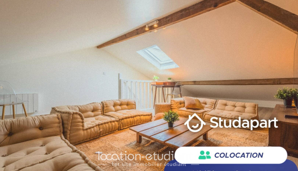 Colocation étudiante Studio &agrave; Paris 19ème arrondissement (75019)