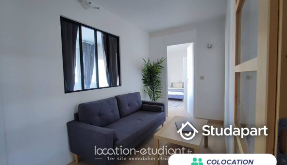Colocation étudiante Studio &agrave; Paris 19ème arrondissement (75019)