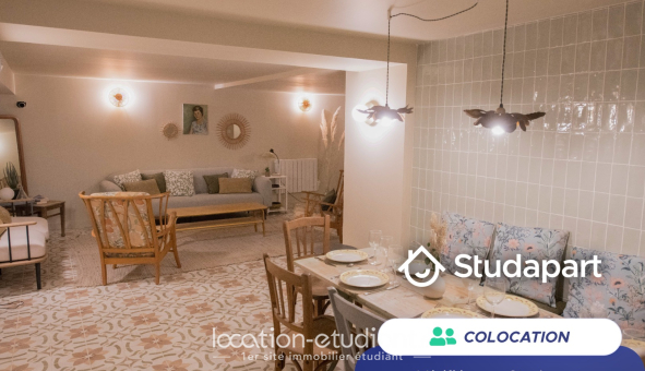 Colocation étudiante Studio &agrave; Paris 19ème arrondissement (75019)