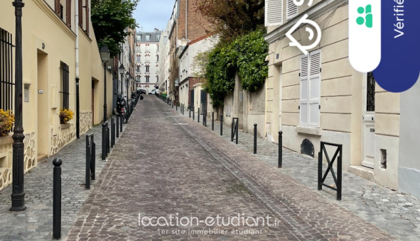 Colocation étudiante Studio &agrave; Paris 19ème arrondissement (75019)