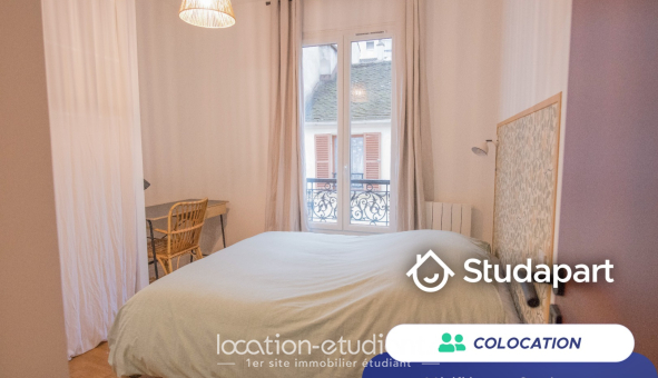 Colocation étudiante Studio &agrave; Paris 19ème arrondissement (75019)
