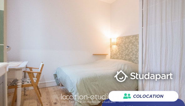 Colocation étudiante Studio &agrave; Paris 19ème arrondissement (75019)