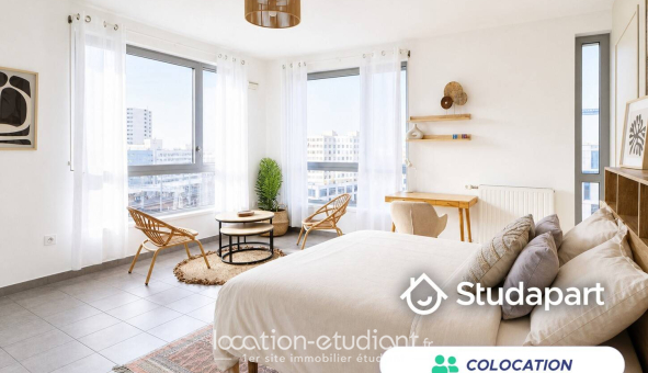 Colocation étudiante T4 &agrave; Paris 19ème arrondissement (75019)