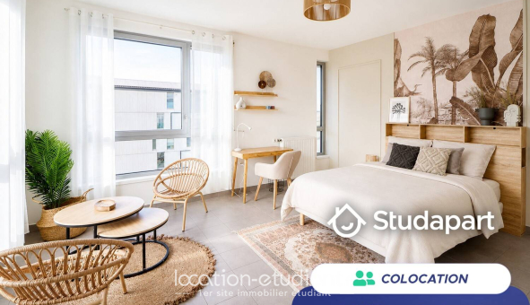 Colocation étudiante T4 &agrave; Paris 19ème arrondissement (75019)